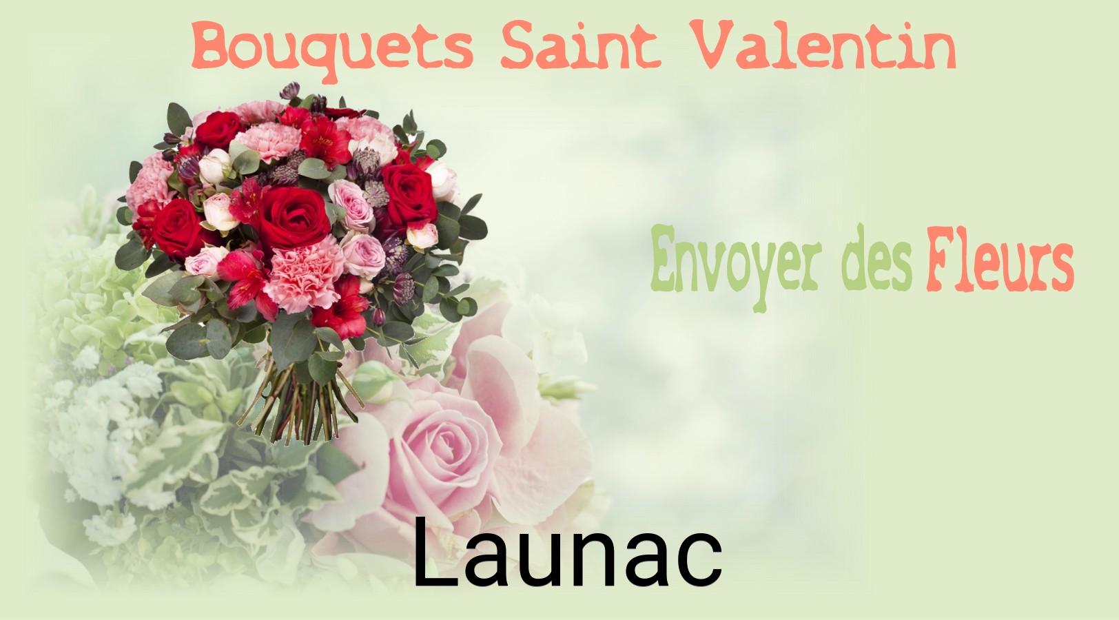 Roses de Saint-Valentin livrées à Launac